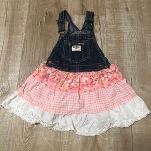 5T OshKosh overall dress